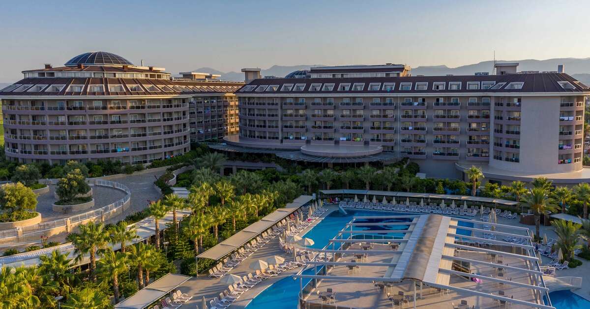 Een foto van het zwembad bij Sunmelia Beach Resort & Spa
