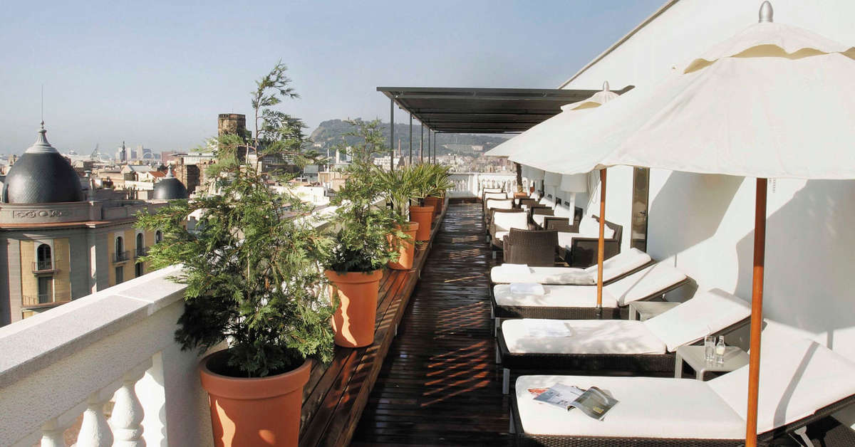Een foto van de faciliteiten bij H10 Montcada Boutique Hotel