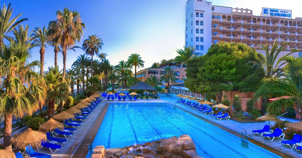 Een foto van een overzicht van Playadulce Hotel