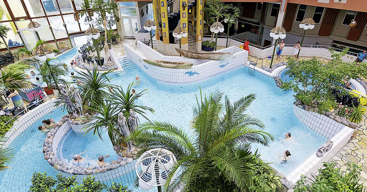 Een foto van het zwembad bij Center Parcs Park Nordseekuste