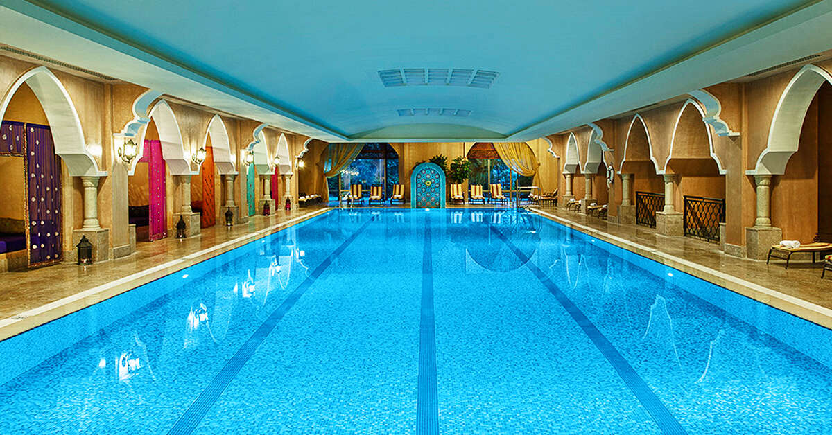 Een foto van het zwembad bij Spice Hotel & Spa