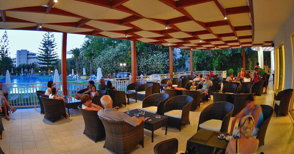 Een foto van de faciliteiten bij Hotel Marilena