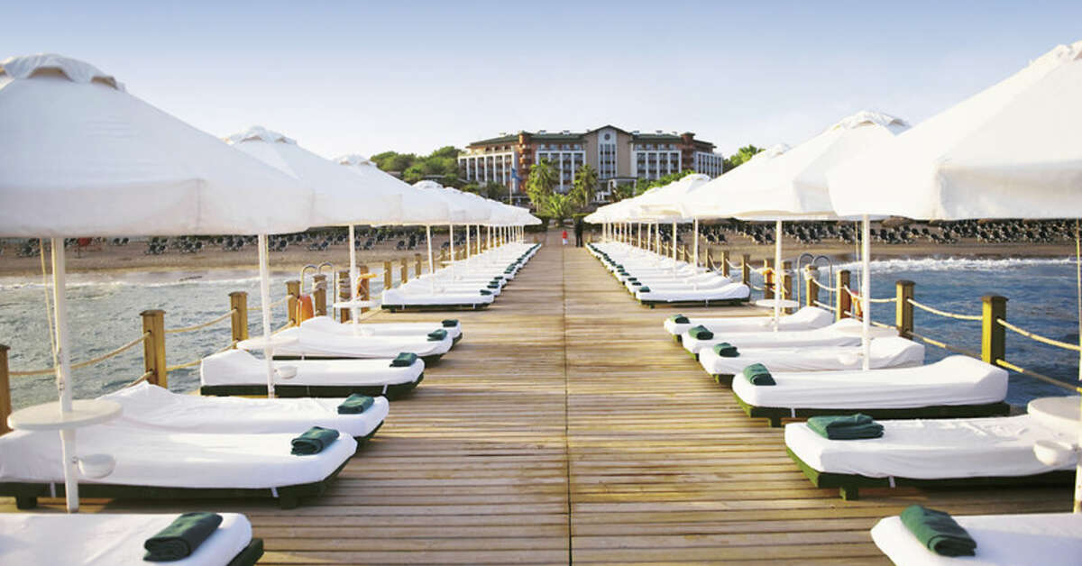 Een foto van het terras bij Voyage Sorgun