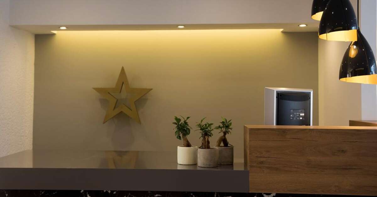 Een foto van het interieur van Relax Golden Star