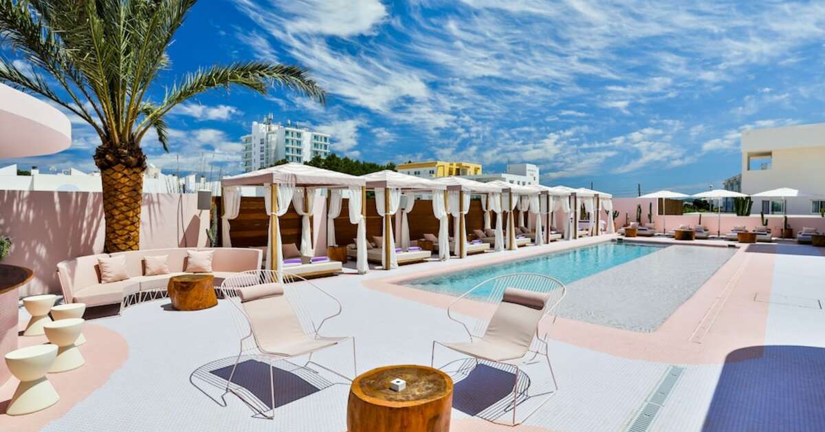 Een foto van het zwembad bij Paradiso Ibiza Art Hotel