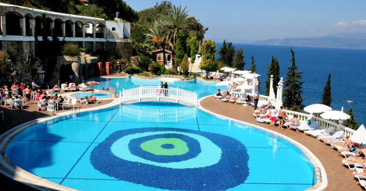 Een foto van het zwembad bij Asteria Ephesus Kusadasi