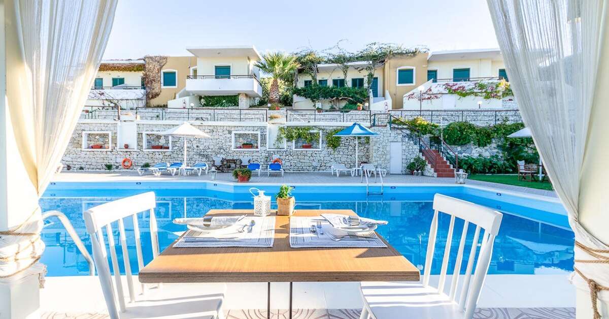 Een foto van het zwembad bij Pela Mare Hotel