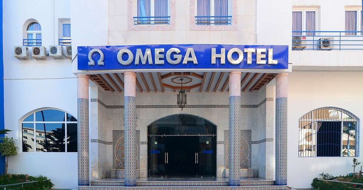 Een foto van de buitenkant van Omega Hotel Agadir