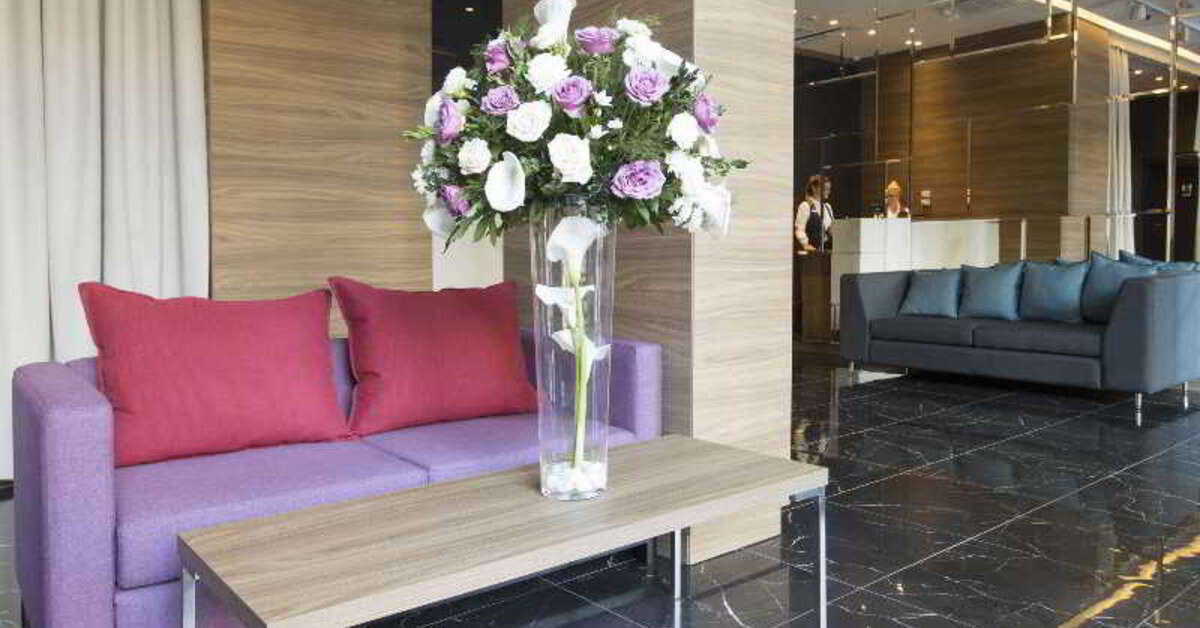 Een foto van het interieur van 88 Rooms Hotel
