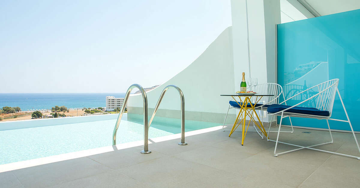Een foto van Lindos White Hotel & Suites