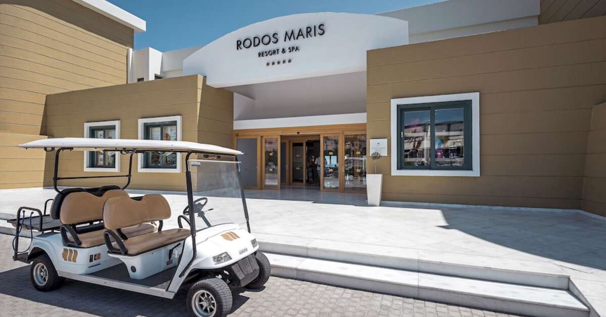 Een foto van de buitenkant van Mitsis Rodos Maris Resort & Spa