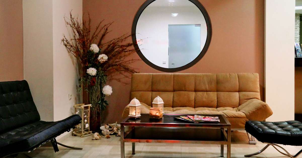 Een foto van het interieur van Hotel Dionysos Malia