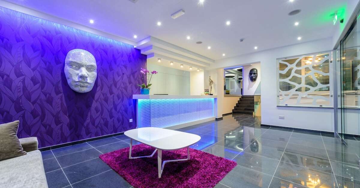 Een foto van het interieur van Tasia Maris Oasis