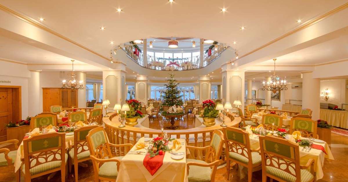 Een foto van het interieur van Grand Hotel Zell am See