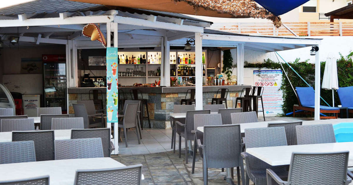 Een foto van de faciliteiten bij Almare Beach Hotel