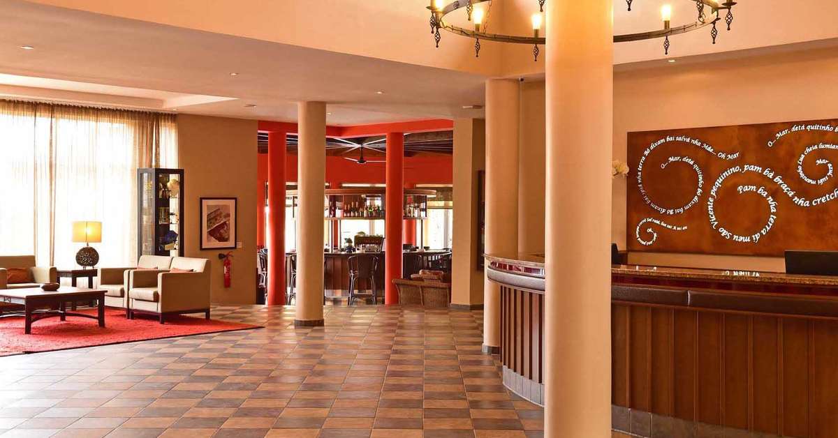Een foto van het interieur van Pestana Tropico