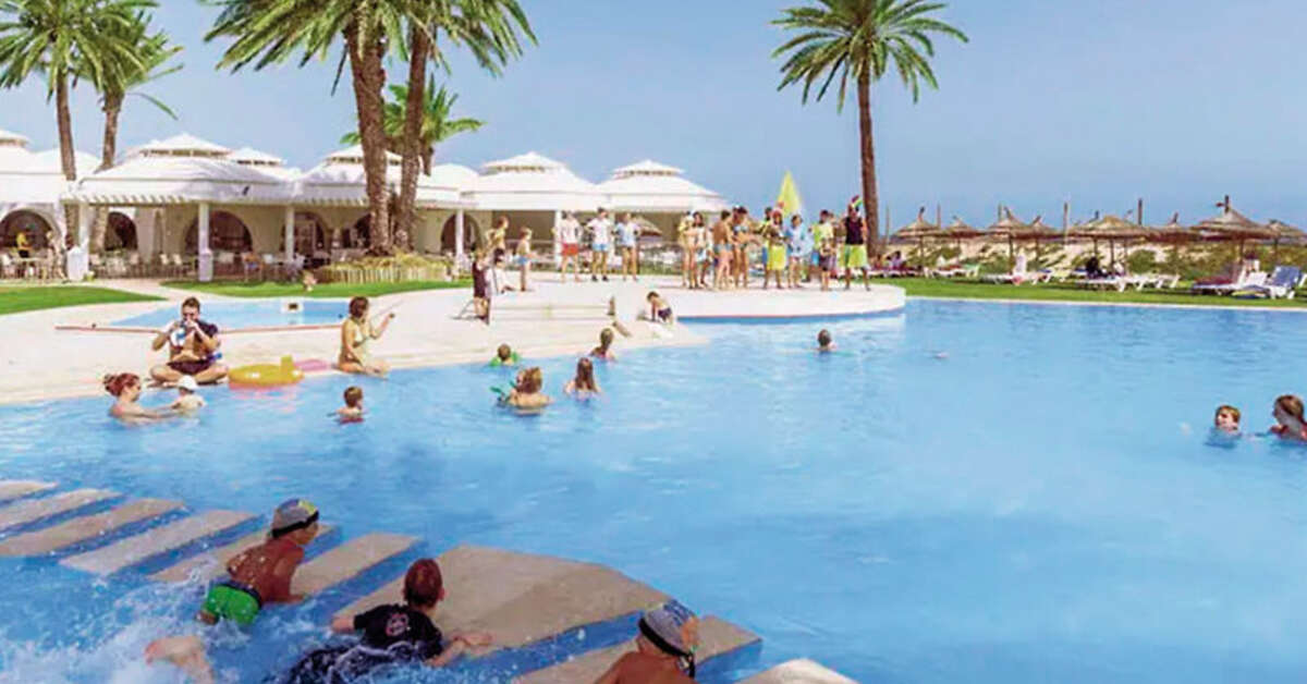 Een foto van het zwembad bij Monarque Club Rivage Monastir