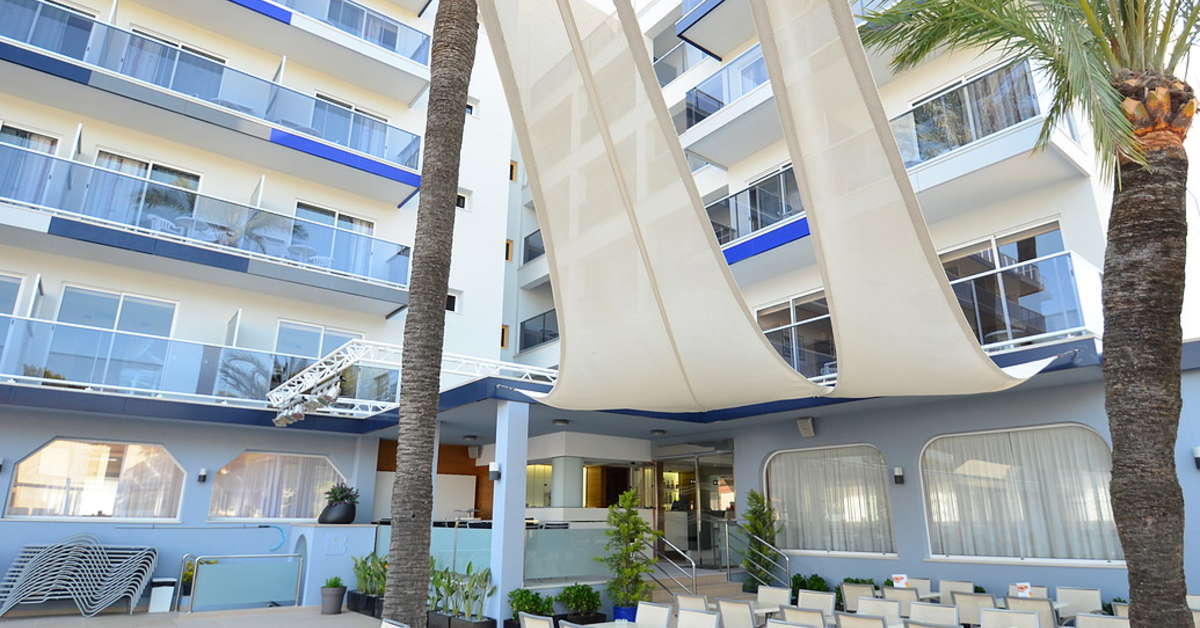 Ein Foto von der Terrasse im Hotel & Apartments Vista Park