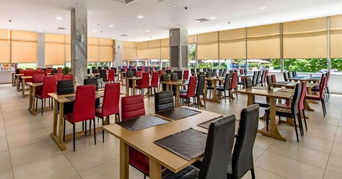 Een foto van de faciliteiten bij Evia Riviera Resort