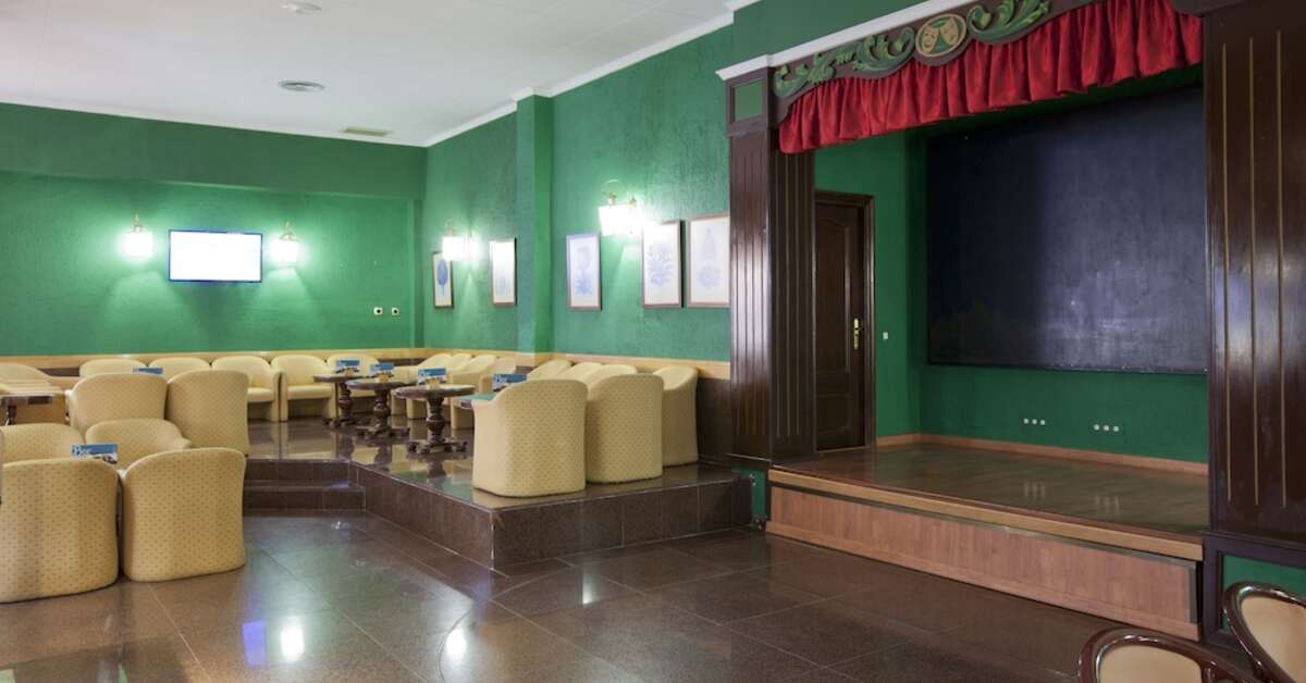 Een foto van het interieur van Hotel Playalinda