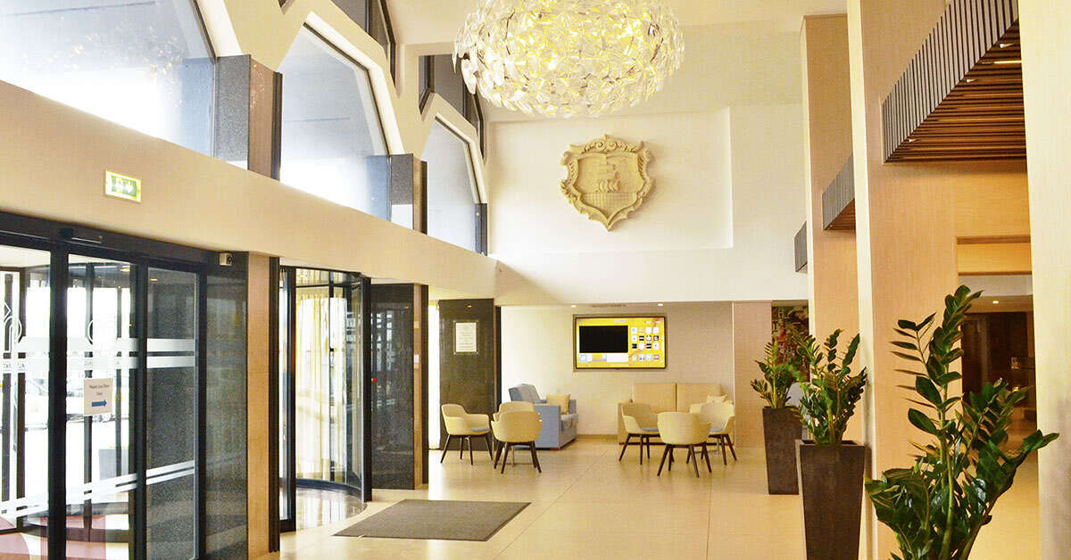 Een foto van het interieur van Qawra Palace Resort & Spa