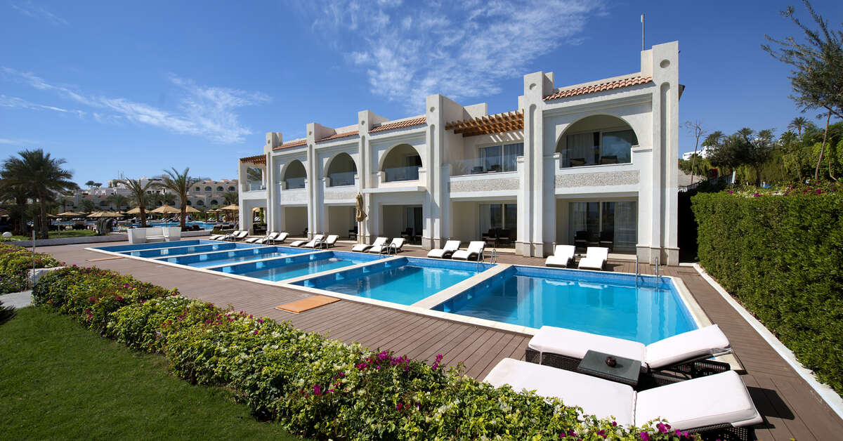 Ein Foto vom Pool im Sunrise Montemare Resort