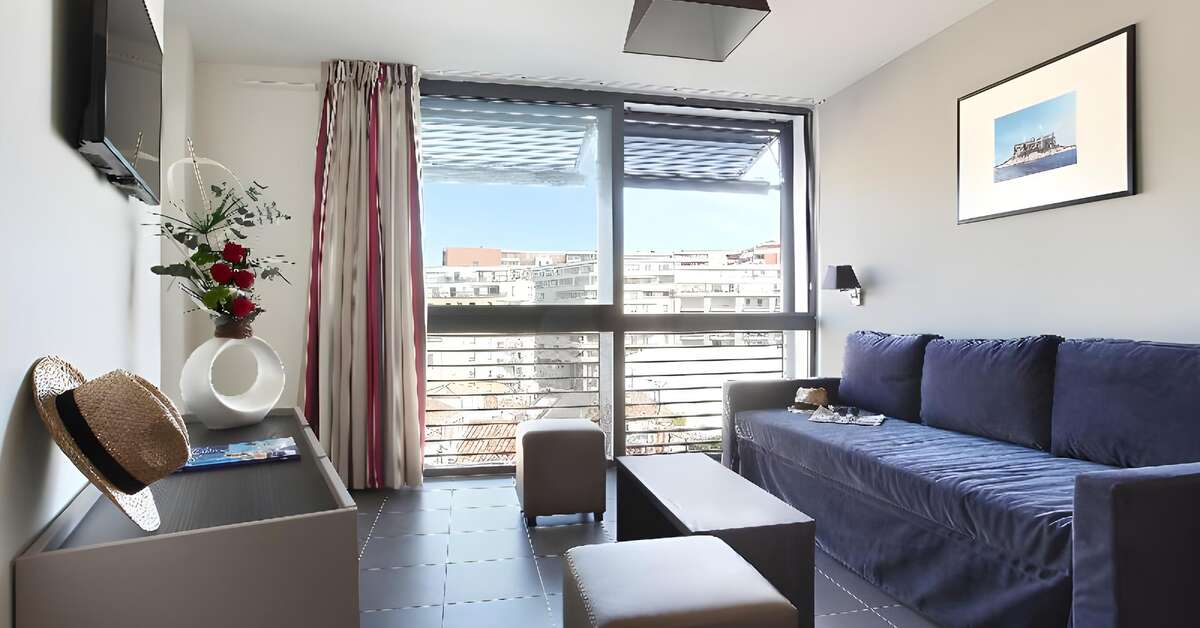 Een foto van Appart'hotel Odalys Prado Castellane
