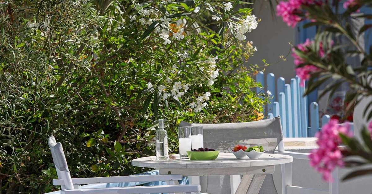 Een foto van het terras bij Marillia Village