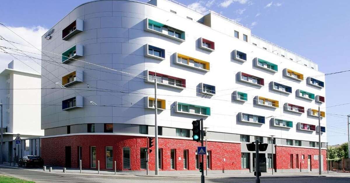 Een foto van de buitenkant van Appart'City Classic Nice Acropolis
