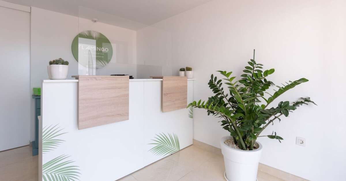 Ein Foto vom Innenbereich im Apartments Flamingo