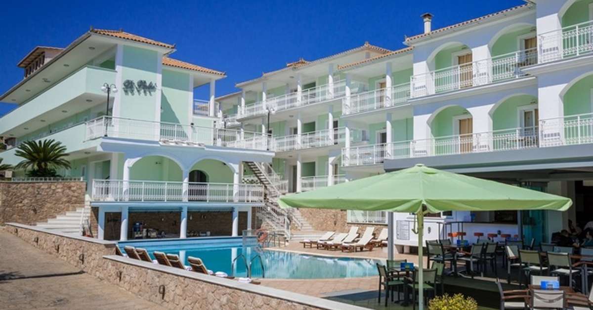 Een foto van het zwembad bij Di Palai Hotel