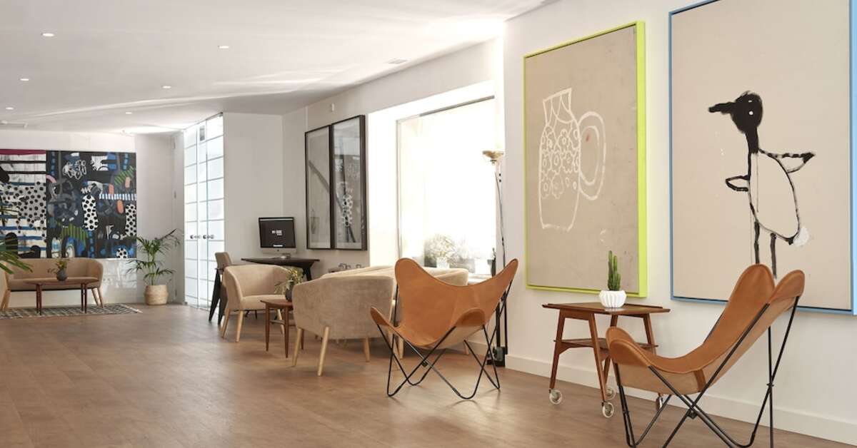 Een foto van het interieur van Innside by Melia Palma Center