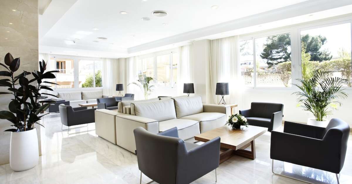 Een foto van het interieur van Grupotel Montecarlo