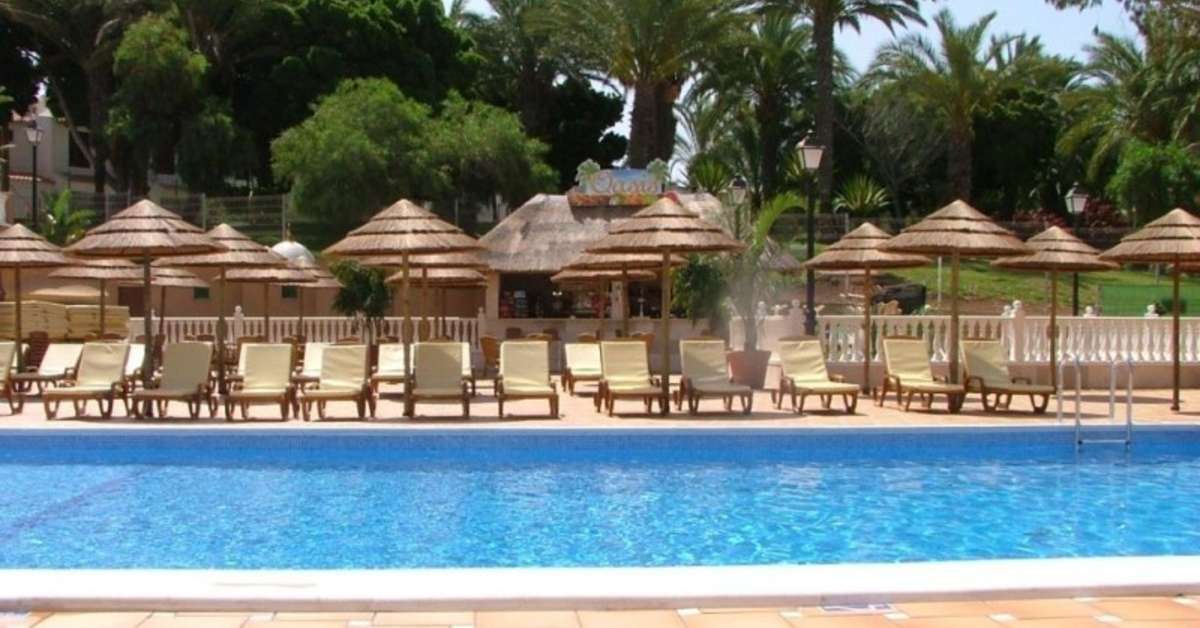 Ein Foto vom Pool im Parque de las Americas