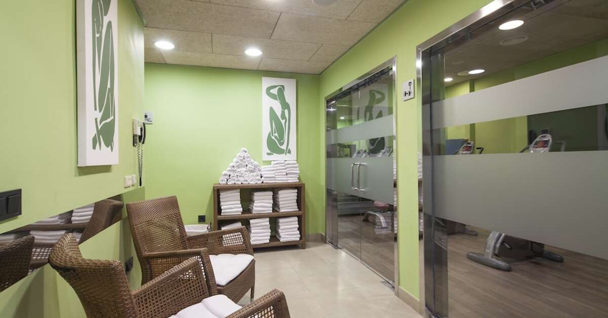 Een foto van de faciliteiten bij Hotel 4 Barcelona