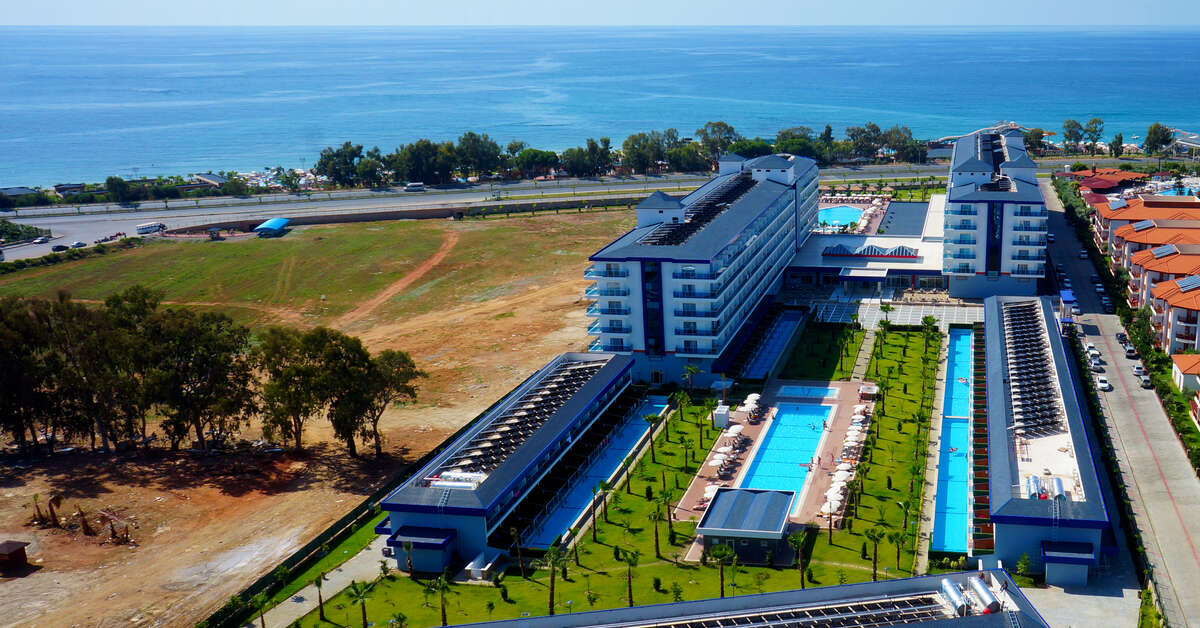 Een foto van het zwembad bij Hotel Eftalia Marin