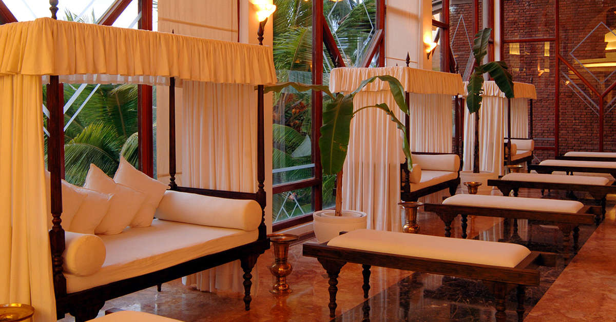 Een foto van het interieur van Royal Palms Beach Resort