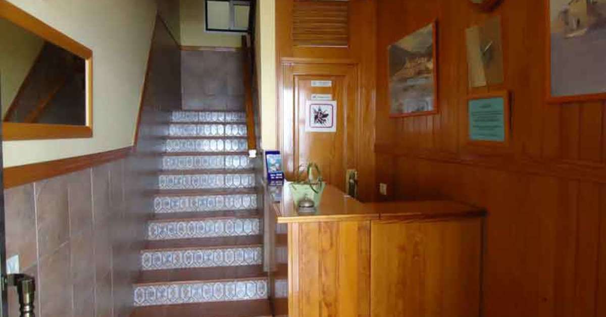 Een foto van het interieur van Appartementen Orone