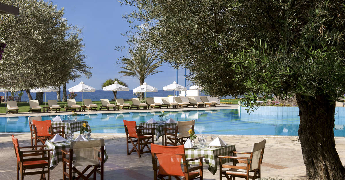 Een foto van de faciliteiten bij Constantinou Bros Athena Royal Beach Hotel