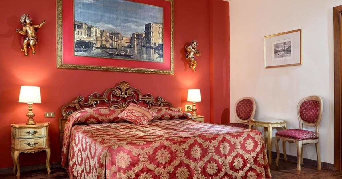 Een foto van een overzicht van Hotel Amadeus