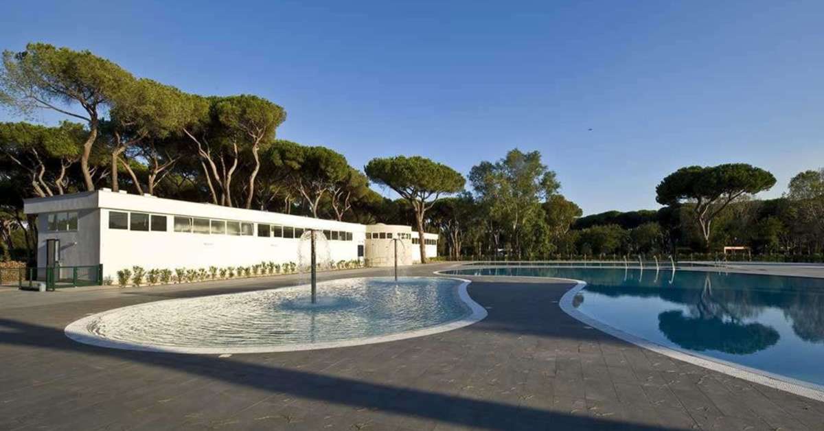 Een foto van het zwembad bij Campingpark Roma Capitol