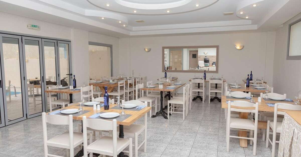 Een foto van de faciliteiten bij Hersonissos Central