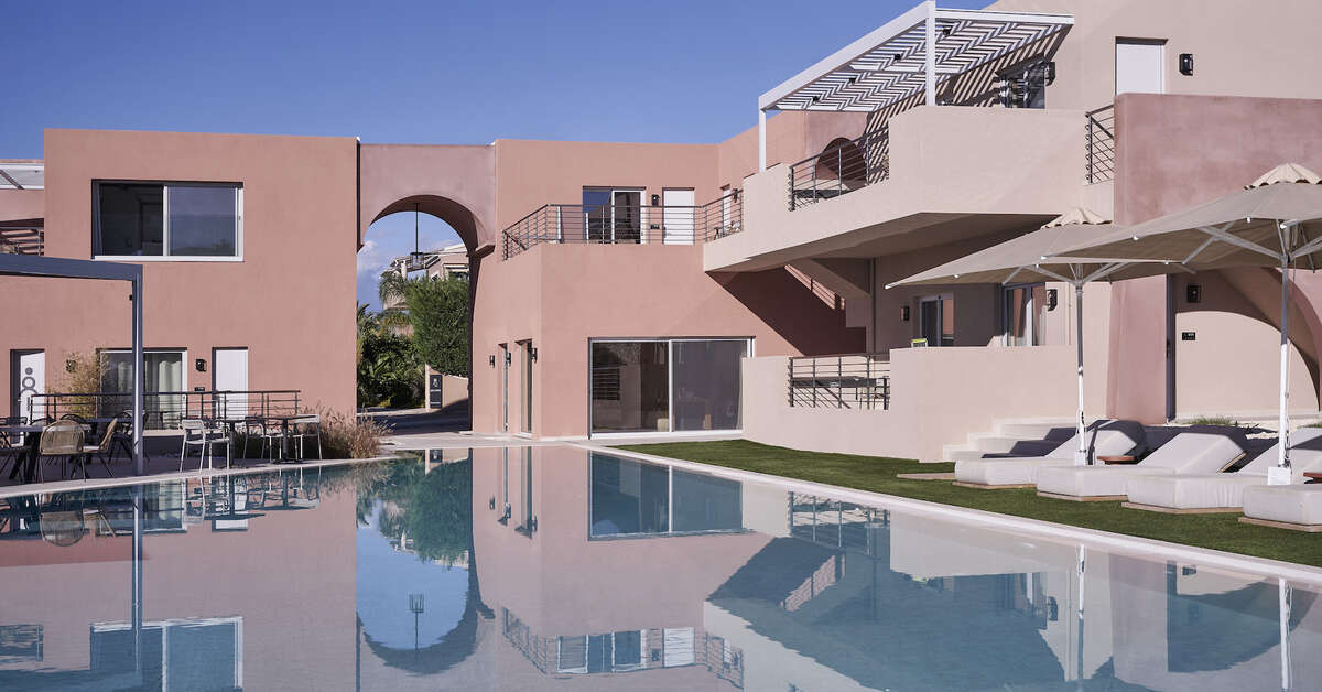 Een foto van het zwembad bij Lena Mare Boutique Hotel