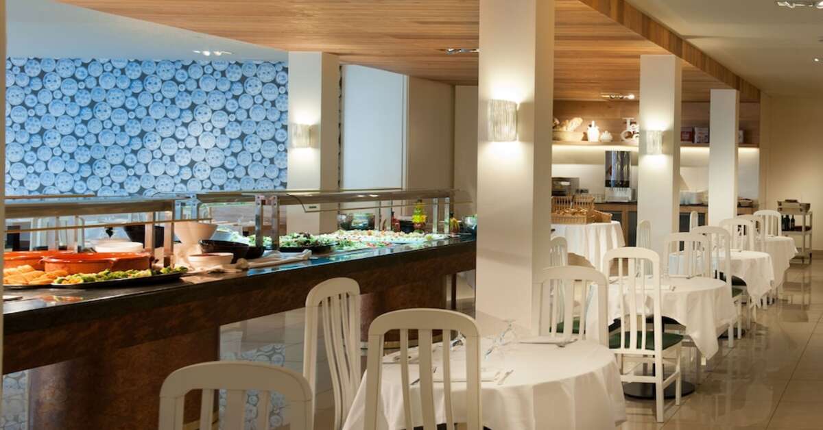 Een foto van de faciliteiten bij Hotel Rosa Nautica