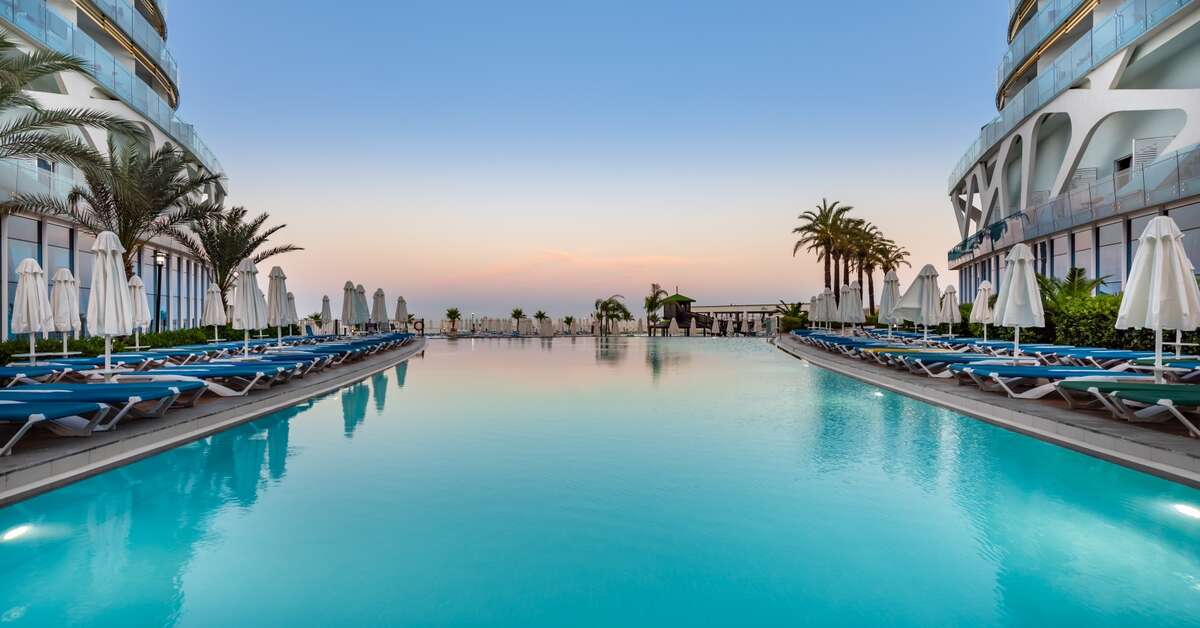 Een foto van het zwembad bij Vikingen Infinity Resort & Spa