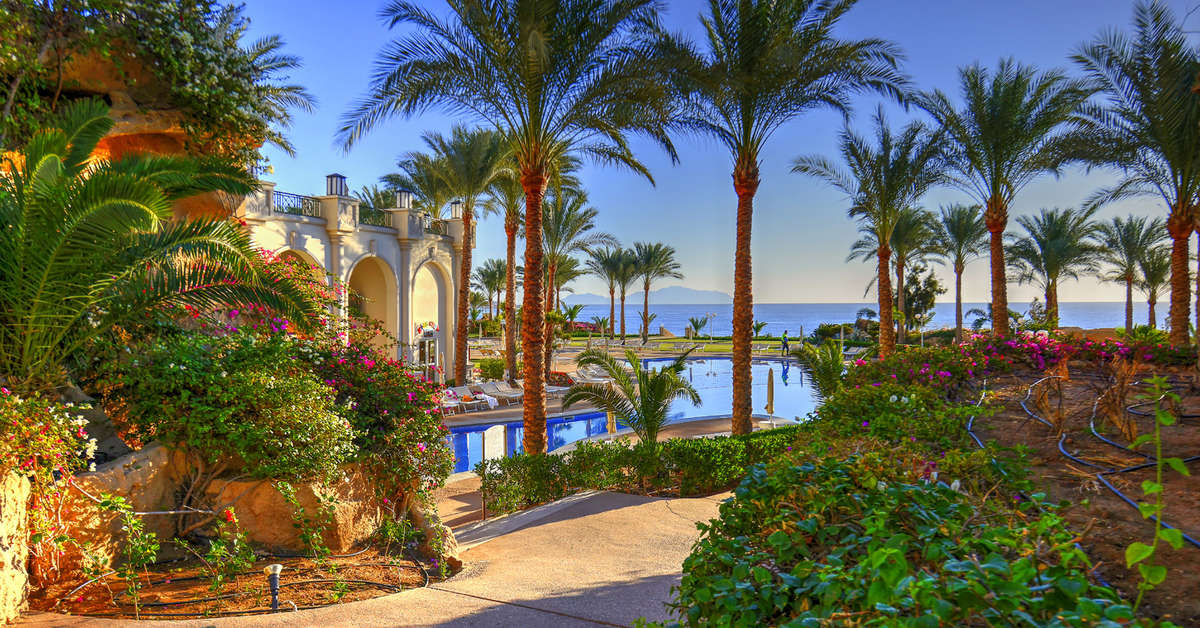 Ein Foto vom Pool im Stella di Mare Beach Hotel & Spa