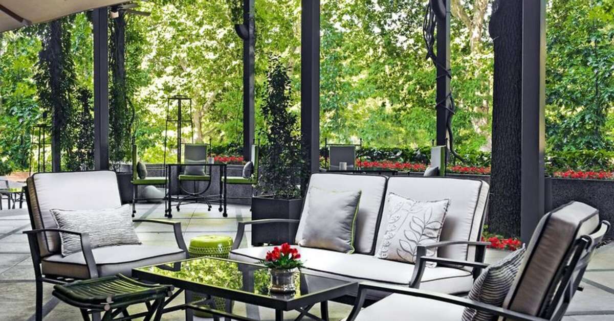 Een foto van het terras bij Rosewood Villa Magna