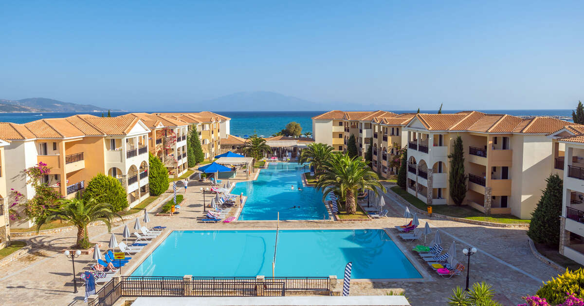 Een foto van het zwembad bij Alykanas Village Resort