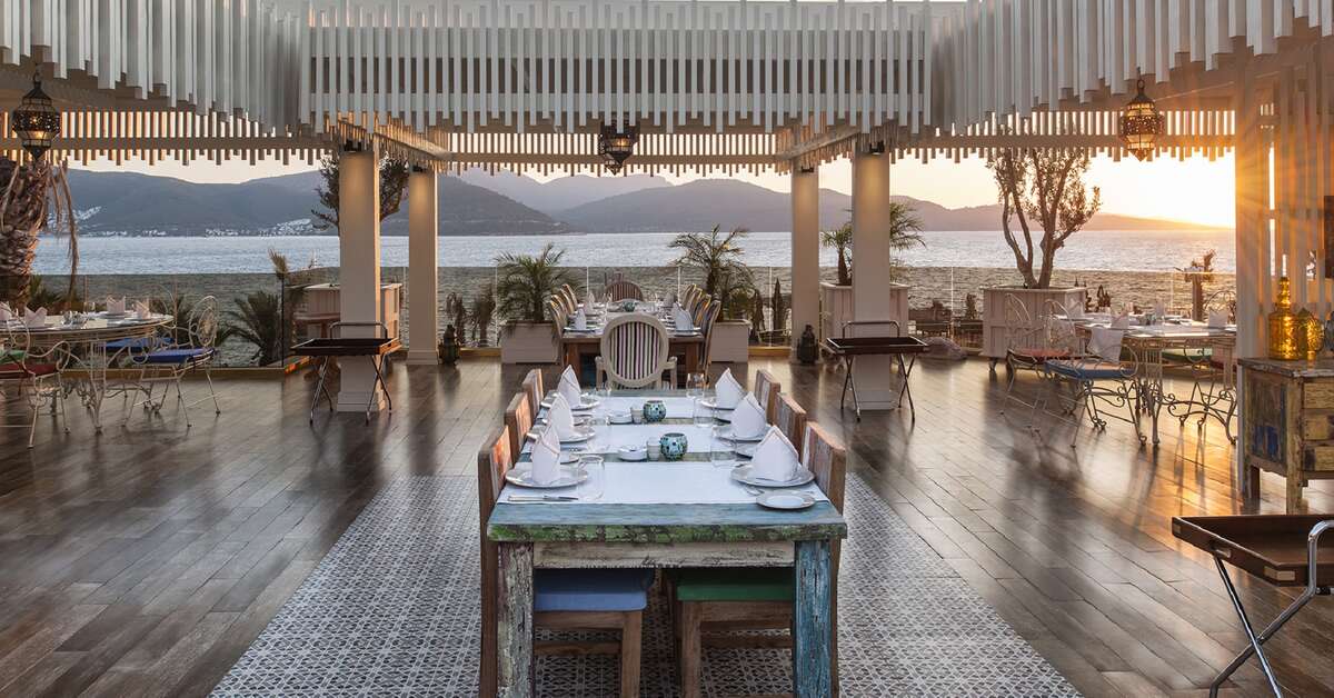 Een foto van de faciliteiten bij The Plaza Bodrum