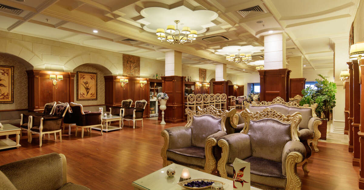 Een foto van het interieur van Hotel Diamond Excellence Resort & Spa